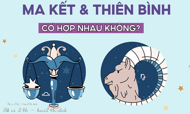 Cung ma kết hợp với cung thiên bình không