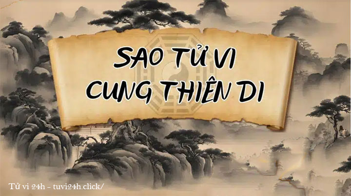 Sao Tử Vi ở cung Thiên Di